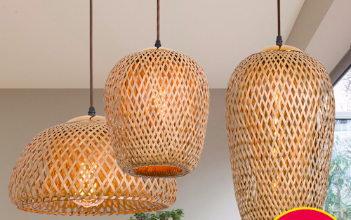 Decorative Vietnam Weaving Bamboo Lampshades