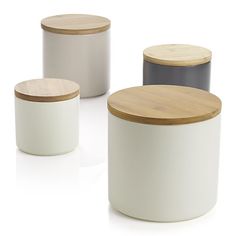 Round Coiled bamboo Lacquer boxes with lid